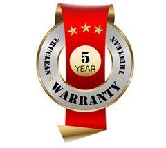 Five Year Warranty