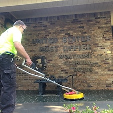 Montrose Post Office Pressure Washing Gallery 0