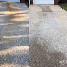 Concrete Driveway Rust Removal in Fairhope 2