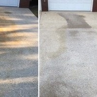 Concrete Driveway Rust Removal in Fairhope 3